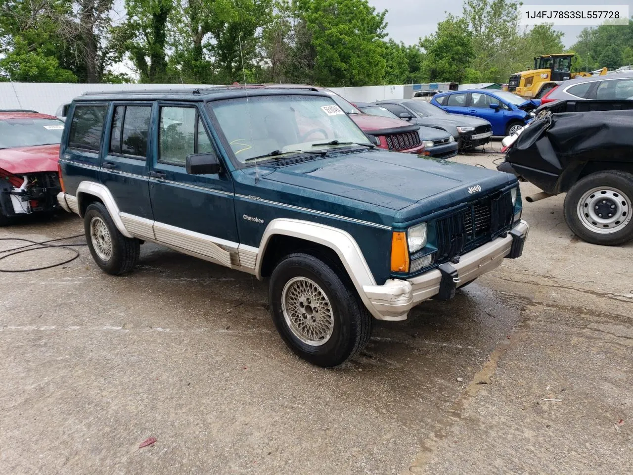 1995 Jeep Cherokee Country VIN: 1J4FJ78S3SL557728 Lot: 55109494