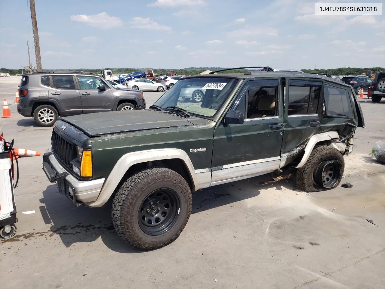 1995 Jeep Cherokee Country VIN: 1J4FJ78S4SL631318 Lot: 63087634