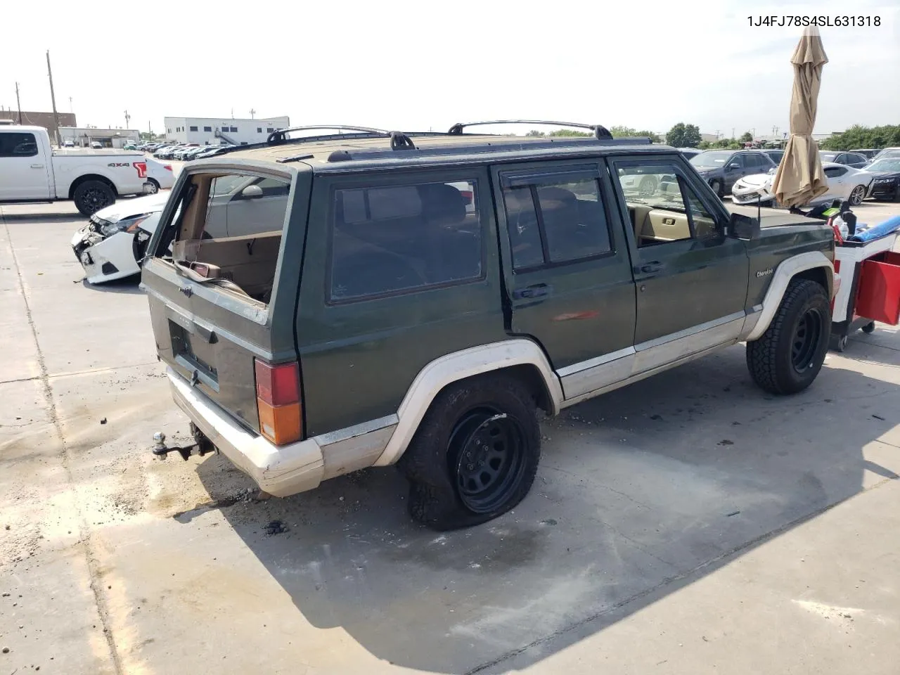 1995 Jeep Cherokee Country VIN: 1J4FJ78S4SL631318 Lot: 63087634