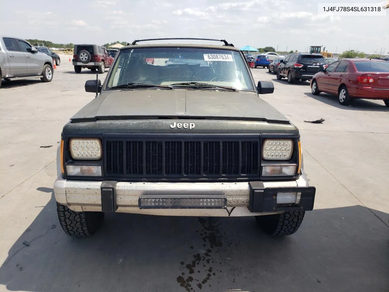 1995 Jeep Cherokee Country VIN: 1J4FJ78S4SL631318 Lot: 63087634