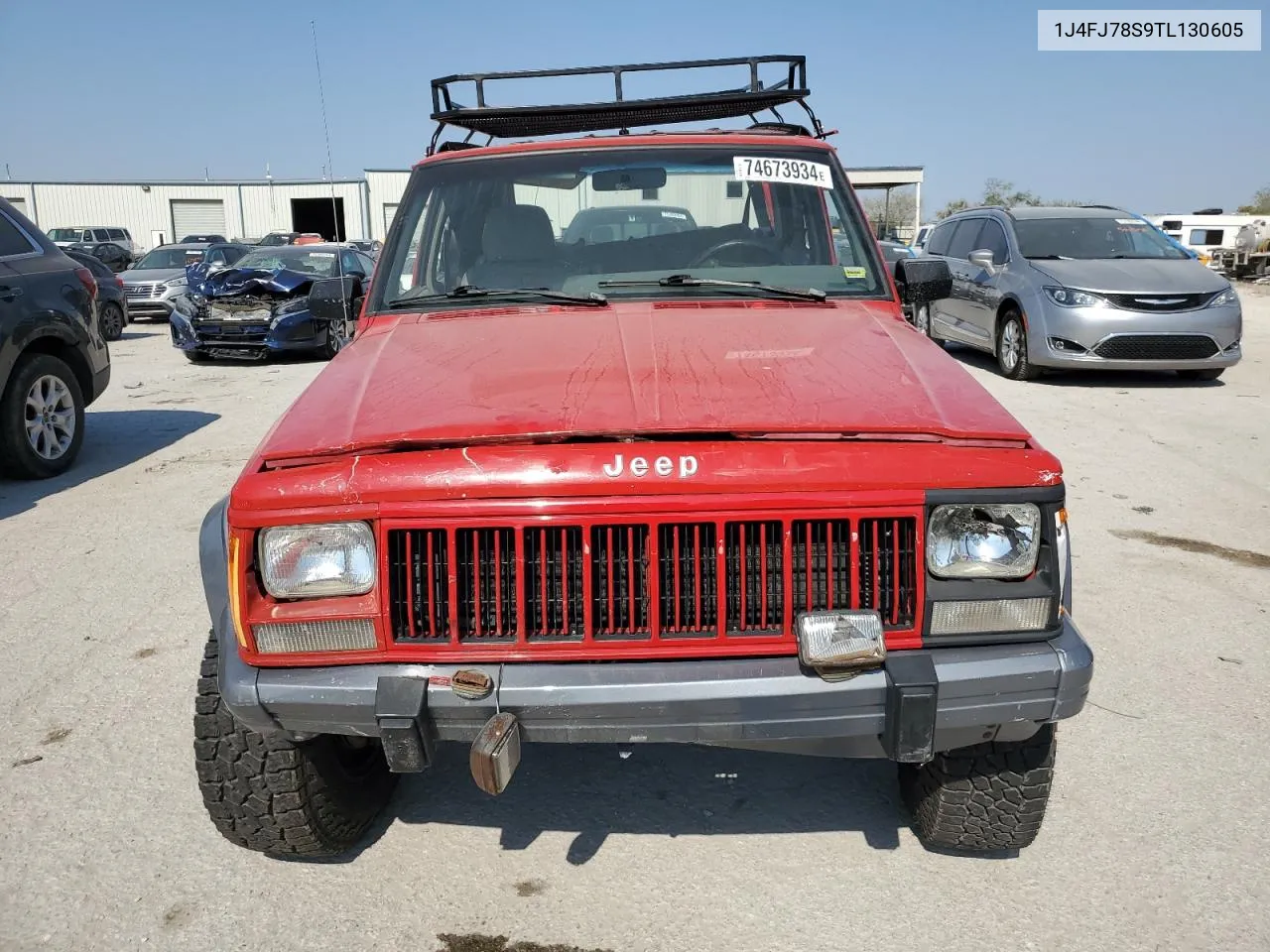 1996 Jeep Cherokee Country VIN: 1J4FJ78S9TL130605 Lot: 74673934