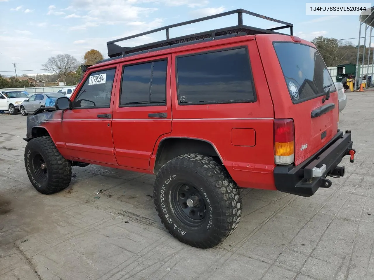 1997 Jeep Cherokee Country VIN: 1J4FJ78S3VL520344 Lot: 77798264