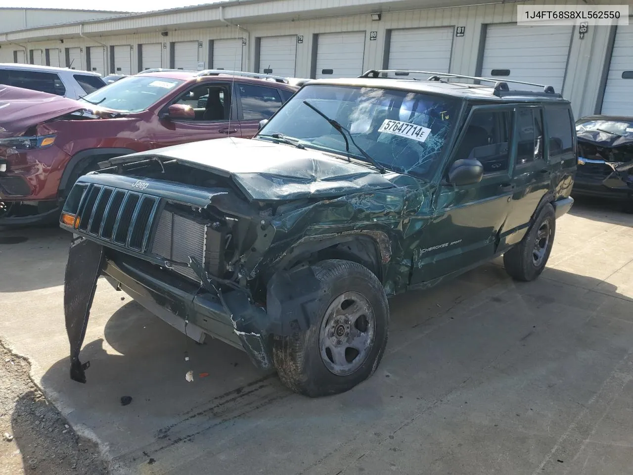 1999 Jeep Cherokee Sport VIN: 1J4FT68S8XL562550 Lot: 57647714