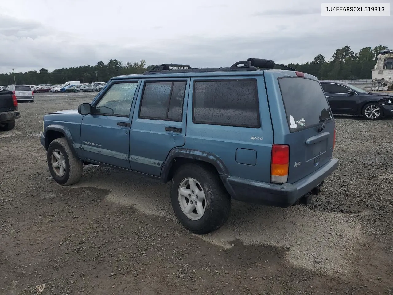 1999 Jeep Cherokee Sport VIN: 1J4FF68S0XL519313 Lot: 72888064