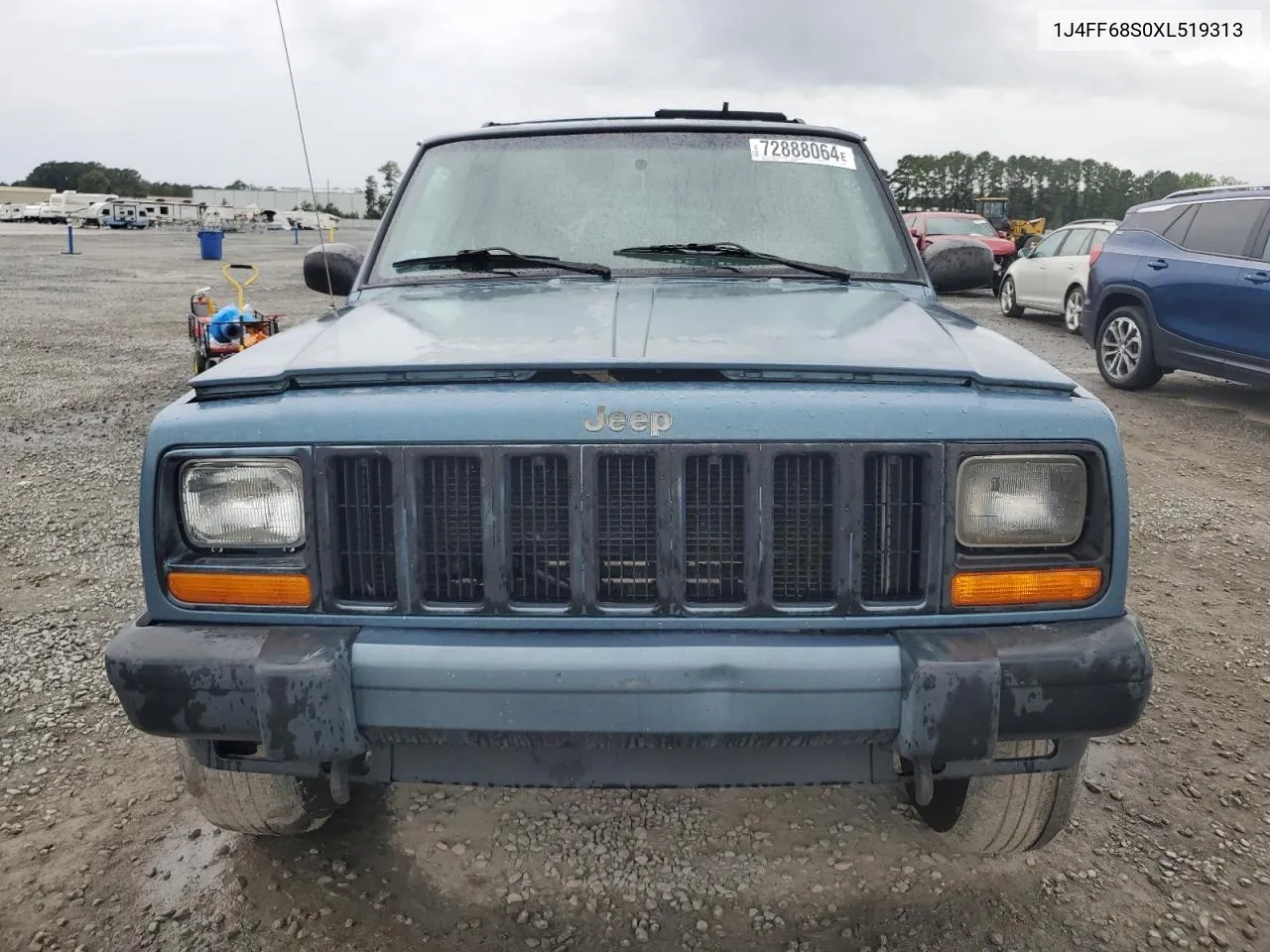 1999 Jeep Cherokee Sport VIN: 1J4FF68S0XL519313 Lot: 72888064