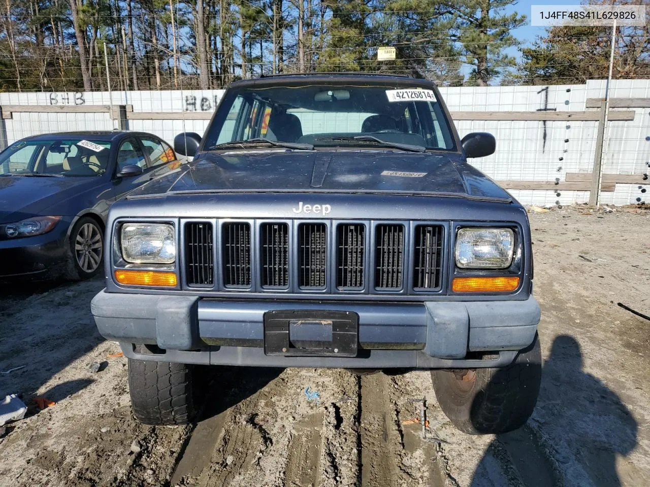 2001 Jeep Cherokee Sport VIN: 1J4FF48S41L629826 Lot: 42126814