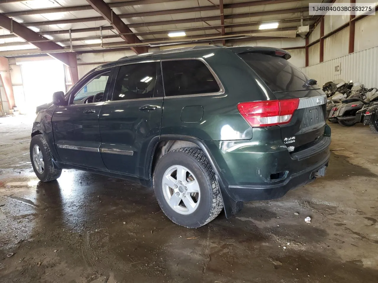 2011 Jeep Grand Cherokee Laredo VIN: 1J4RR4GG3BC553275 Lot: 69510814