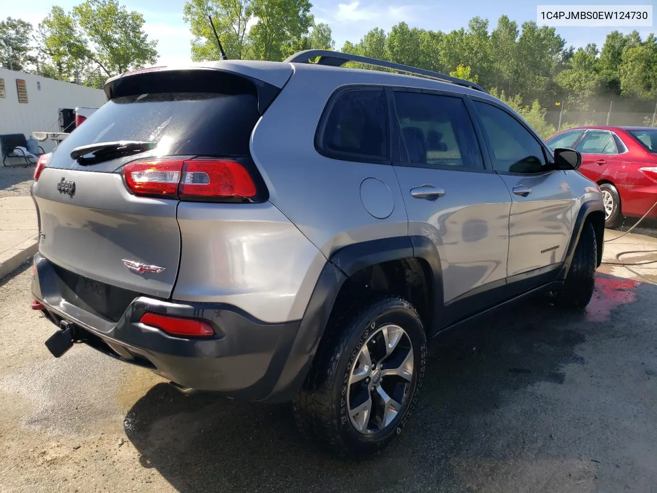 2014 Jeep Cherokee Trailhawk VIN: 1C4PJMBS0EW124730 Lot: 58551294