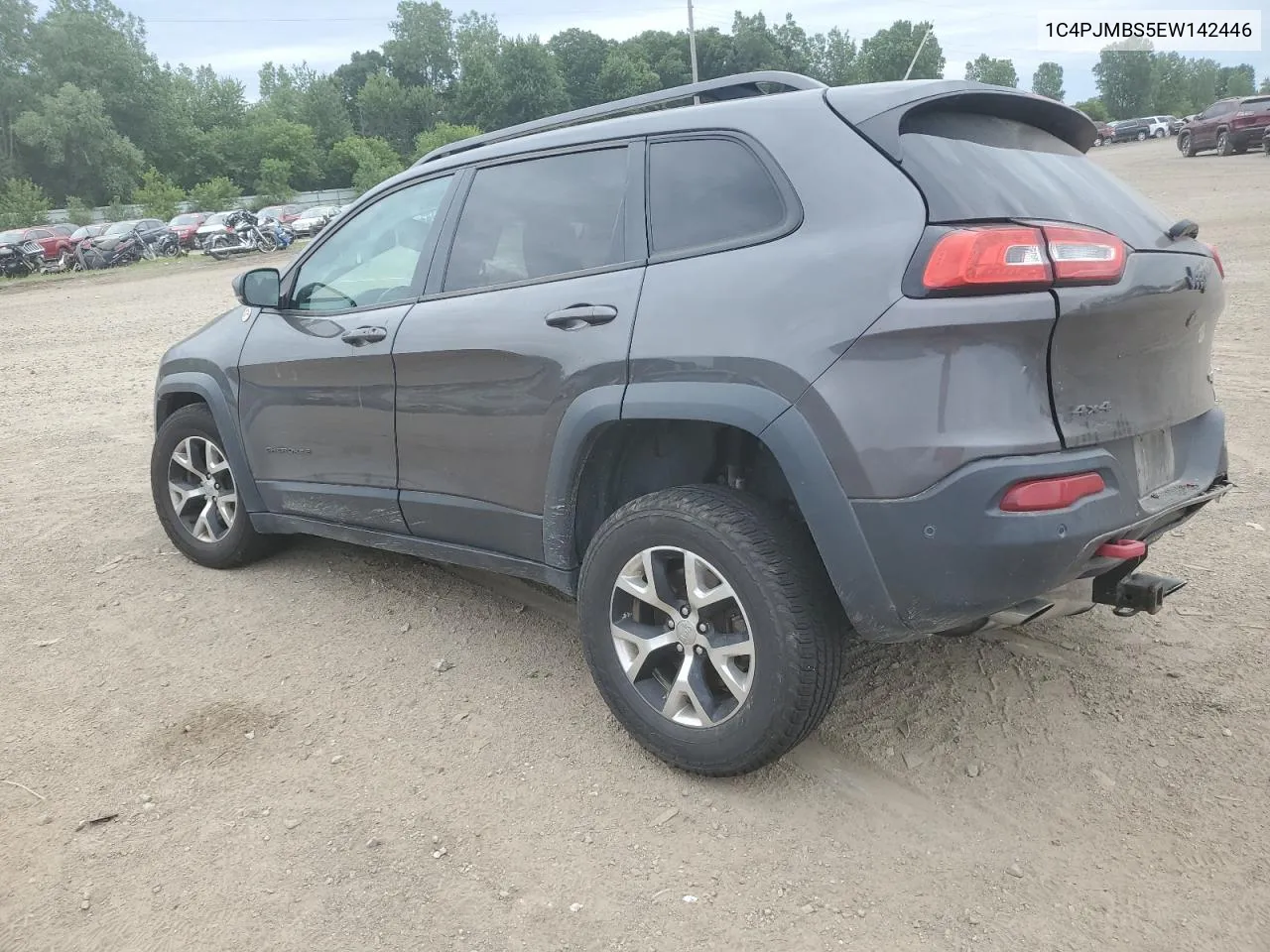 2014 Jeep Cherokee Trailhawk VIN: 1C4PJMBS5EW142446 Lot: 61213464