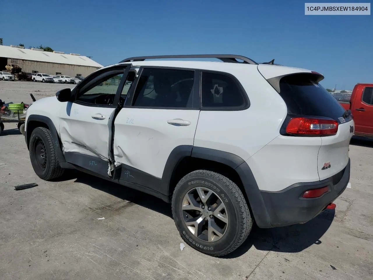 2014 Jeep Cherokee Trailhawk VIN: 1C4PJMBSXEW184904 Lot: 64603764