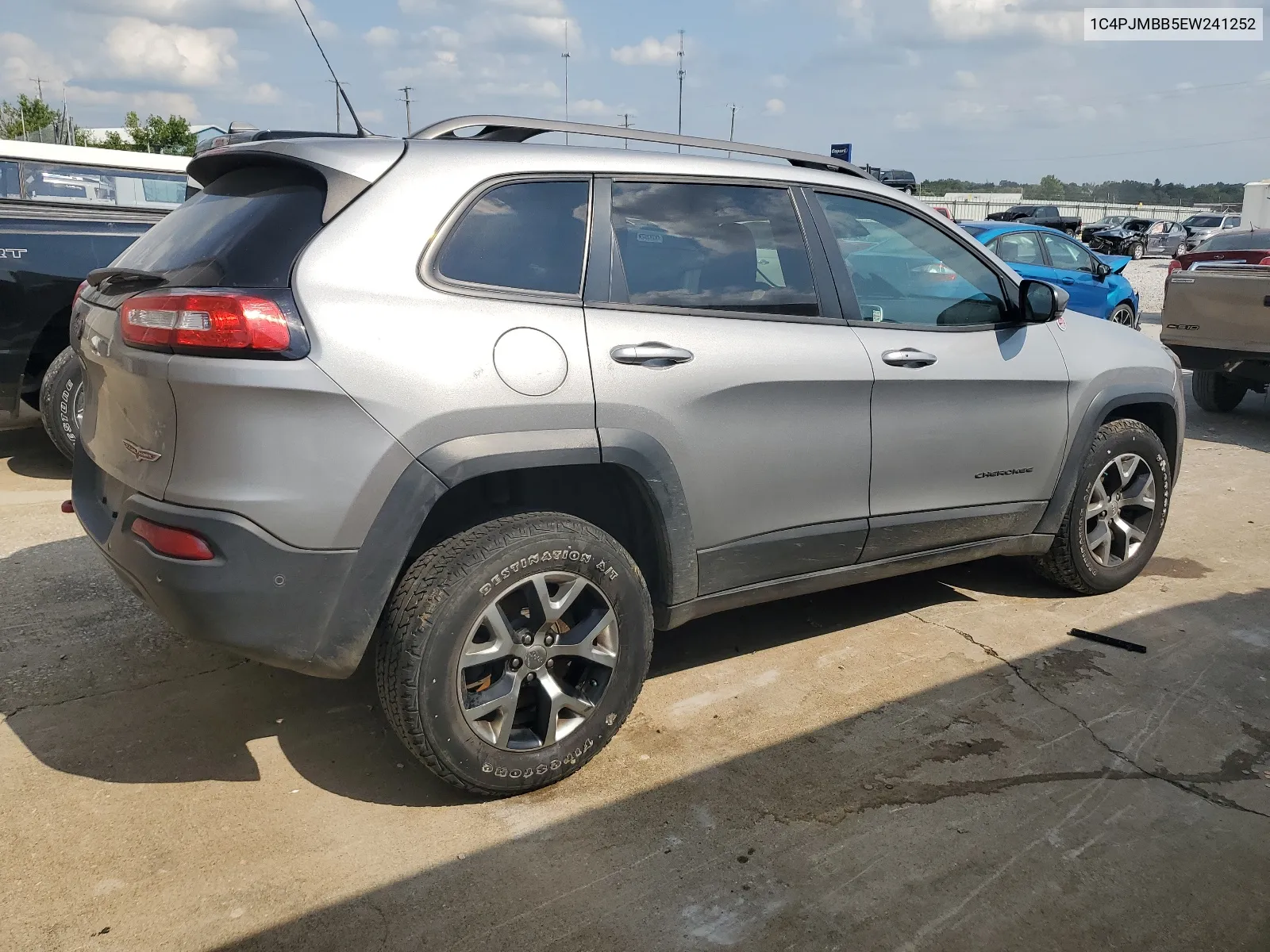 2014 Jeep Cherokee Trailhawk VIN: 1C4PJMBB5EW241252 Lot: 66127694