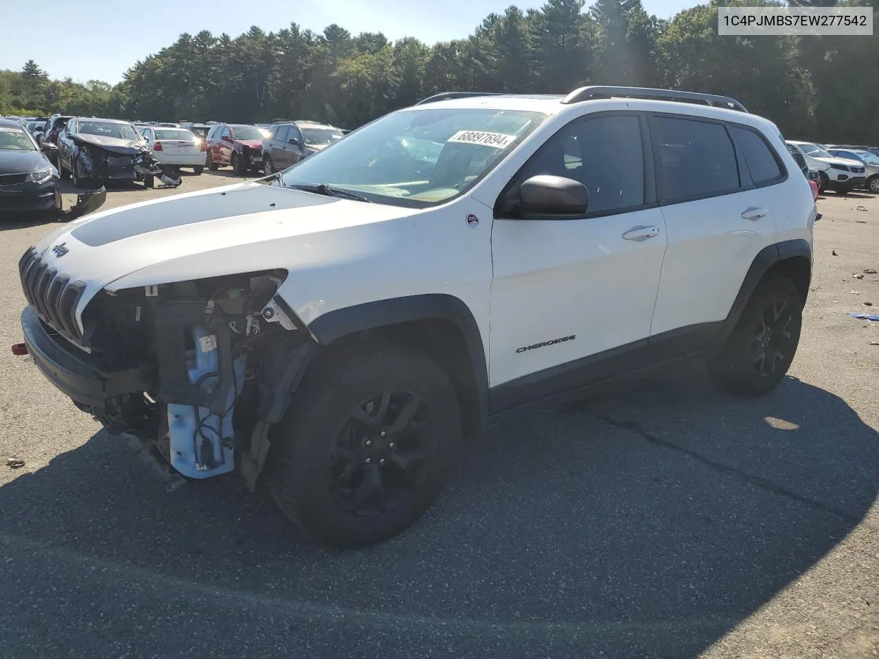 2014 Jeep Cherokee Trailhawk VIN: 1C4PJMBS7EW277542 Lot: 68897694