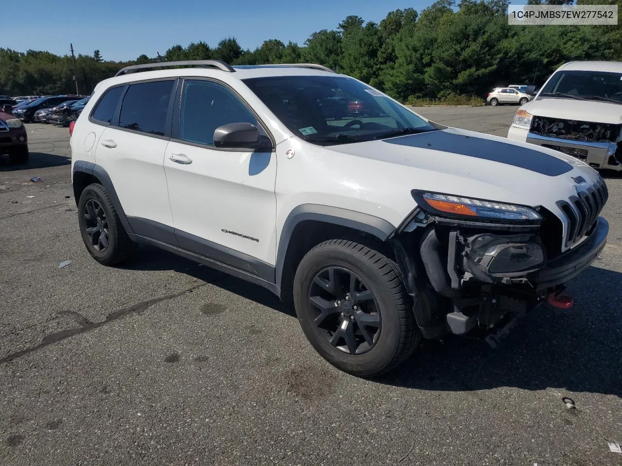 1C4PJMBS7EW277542 2014 Jeep Cherokee Trailhawk