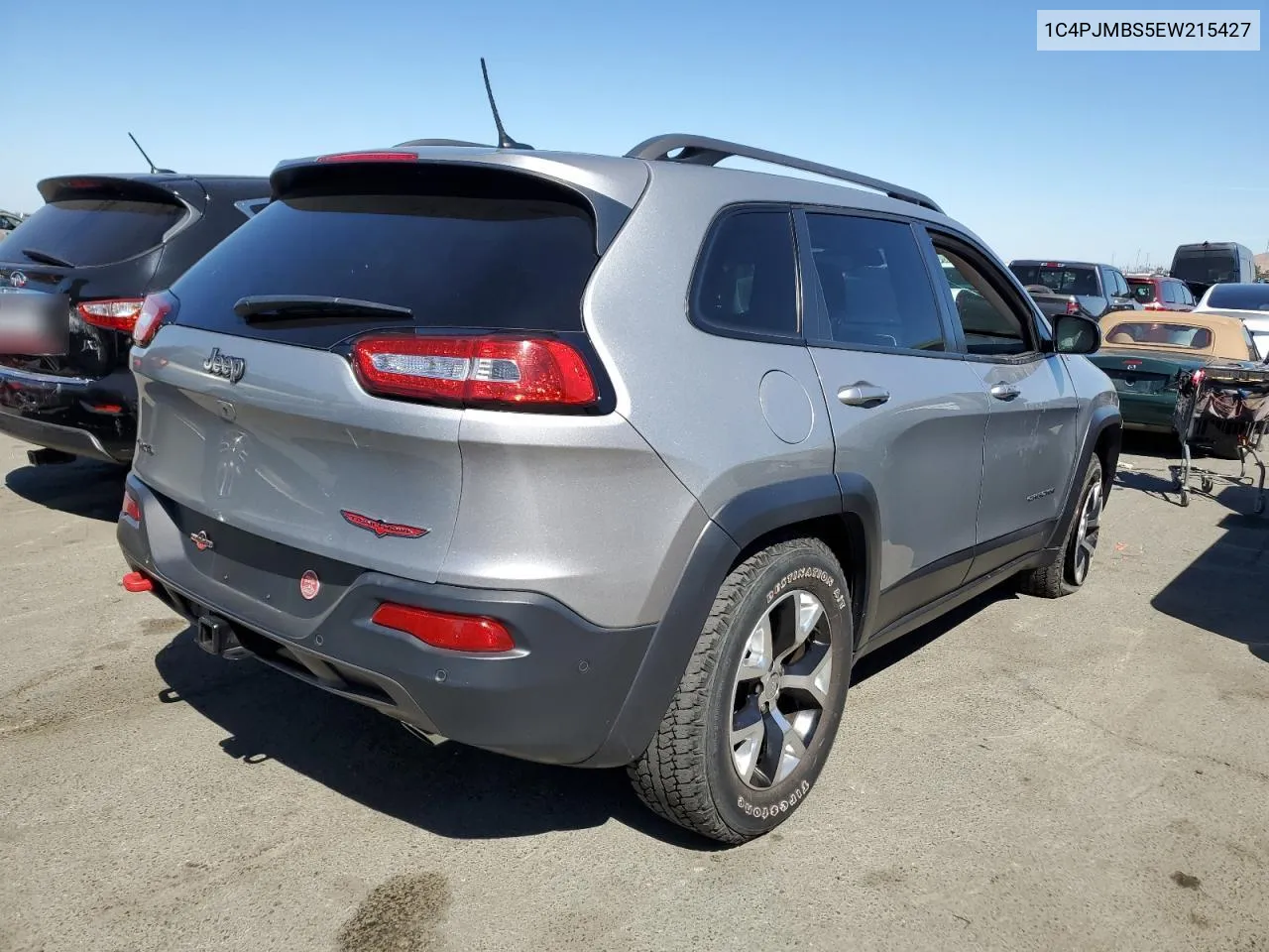 2014 Jeep Cherokee Trailhawk VIN: 1C4PJMBS5EW215427 Lot: 71001004