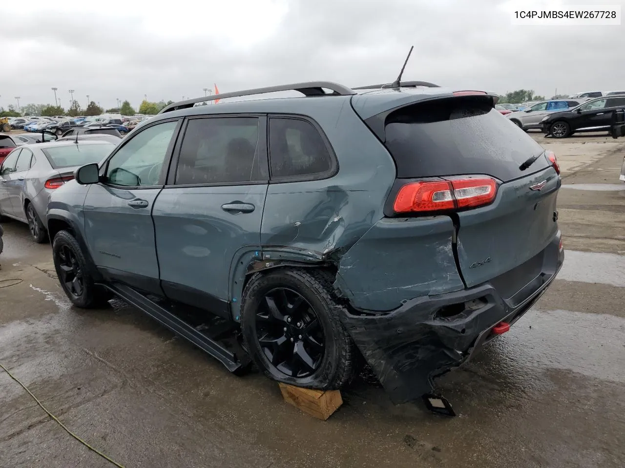 1C4PJMBS4EW267728 2014 Jeep Cherokee Trailhawk