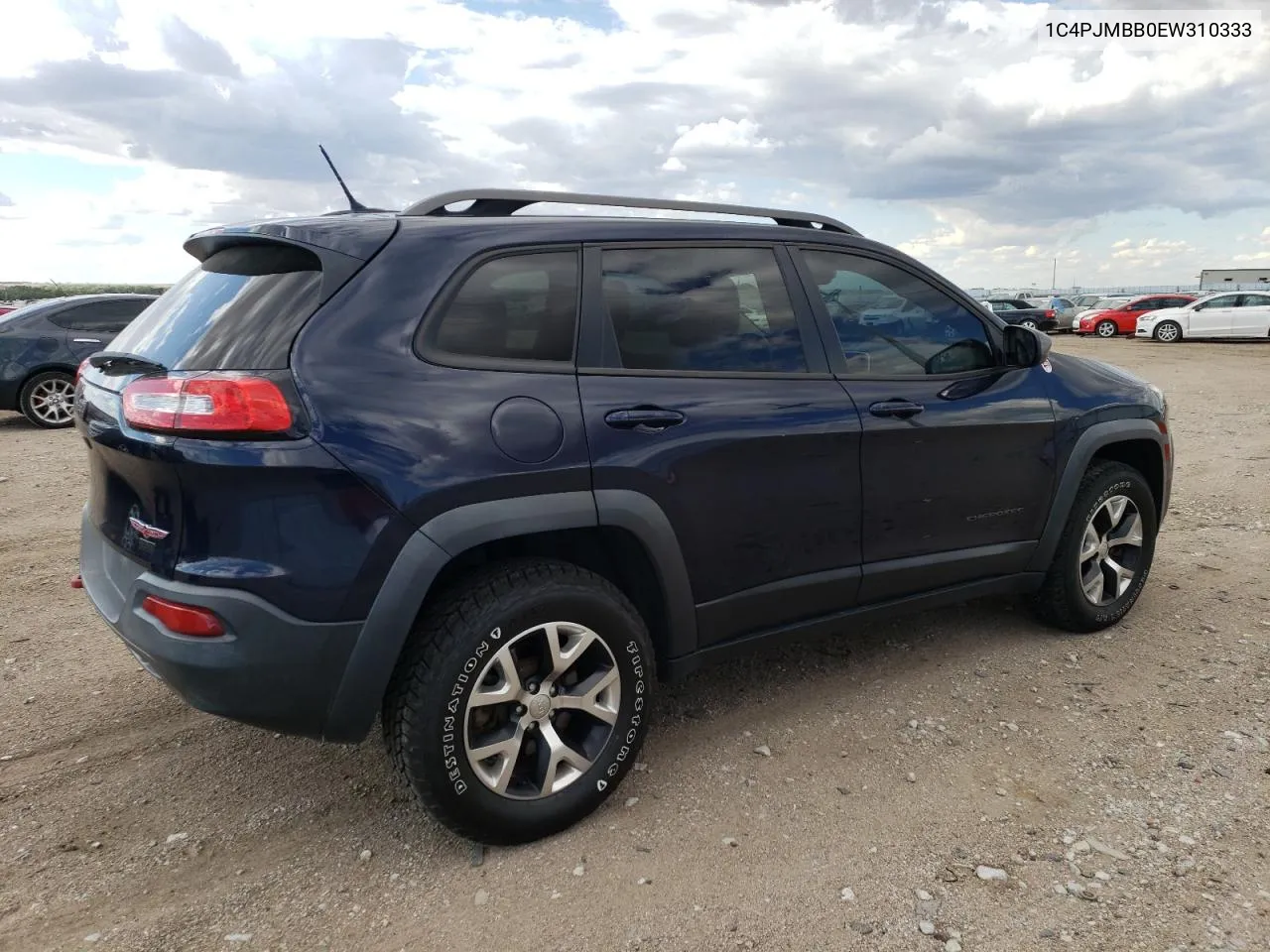 1C4PJMBB0EW310333 2014 Jeep Cherokee Trailhawk