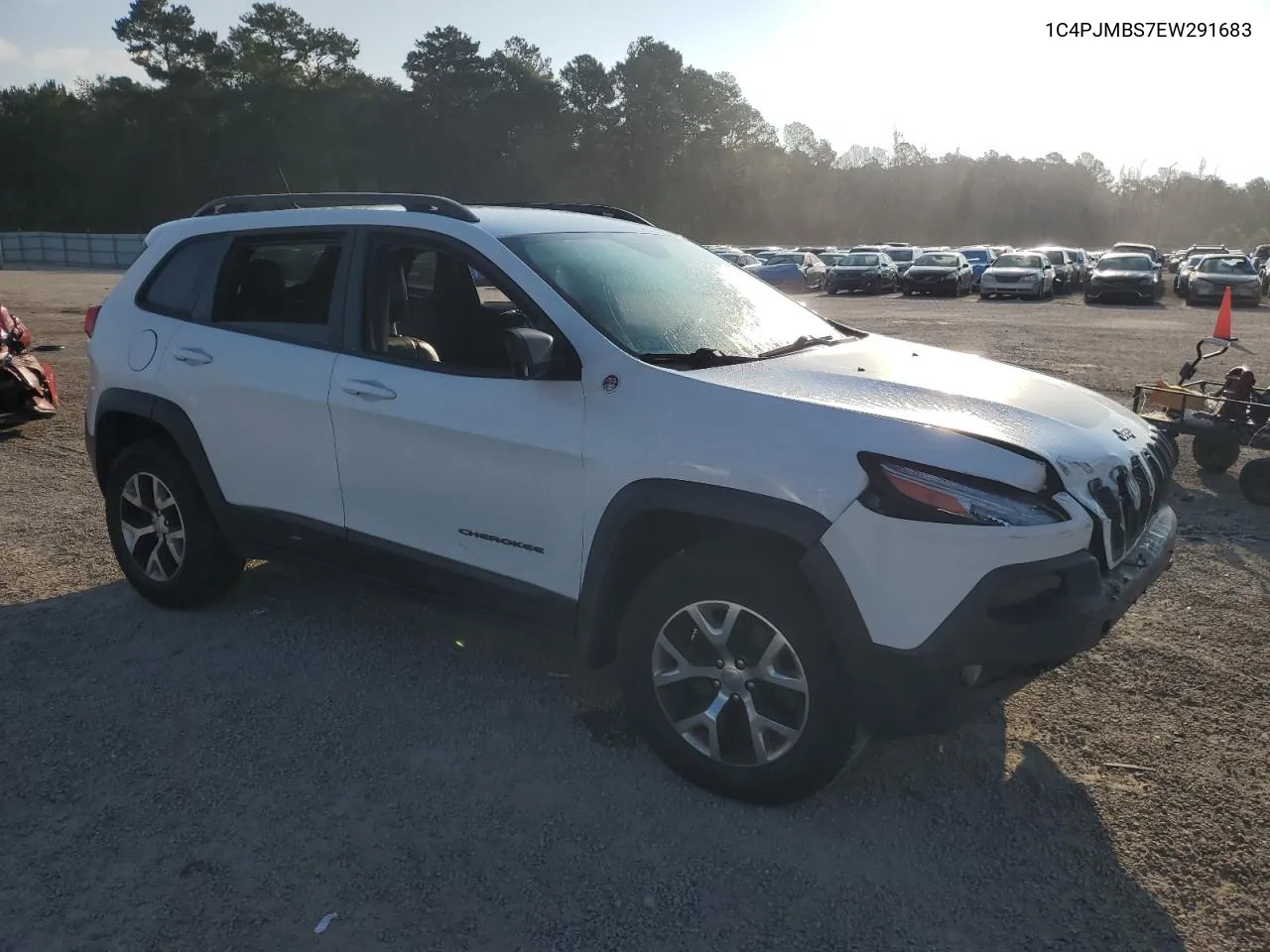 2014 Jeep Cherokee Trailhawk VIN: 1C4PJMBS7EW291683 Lot: 72508004