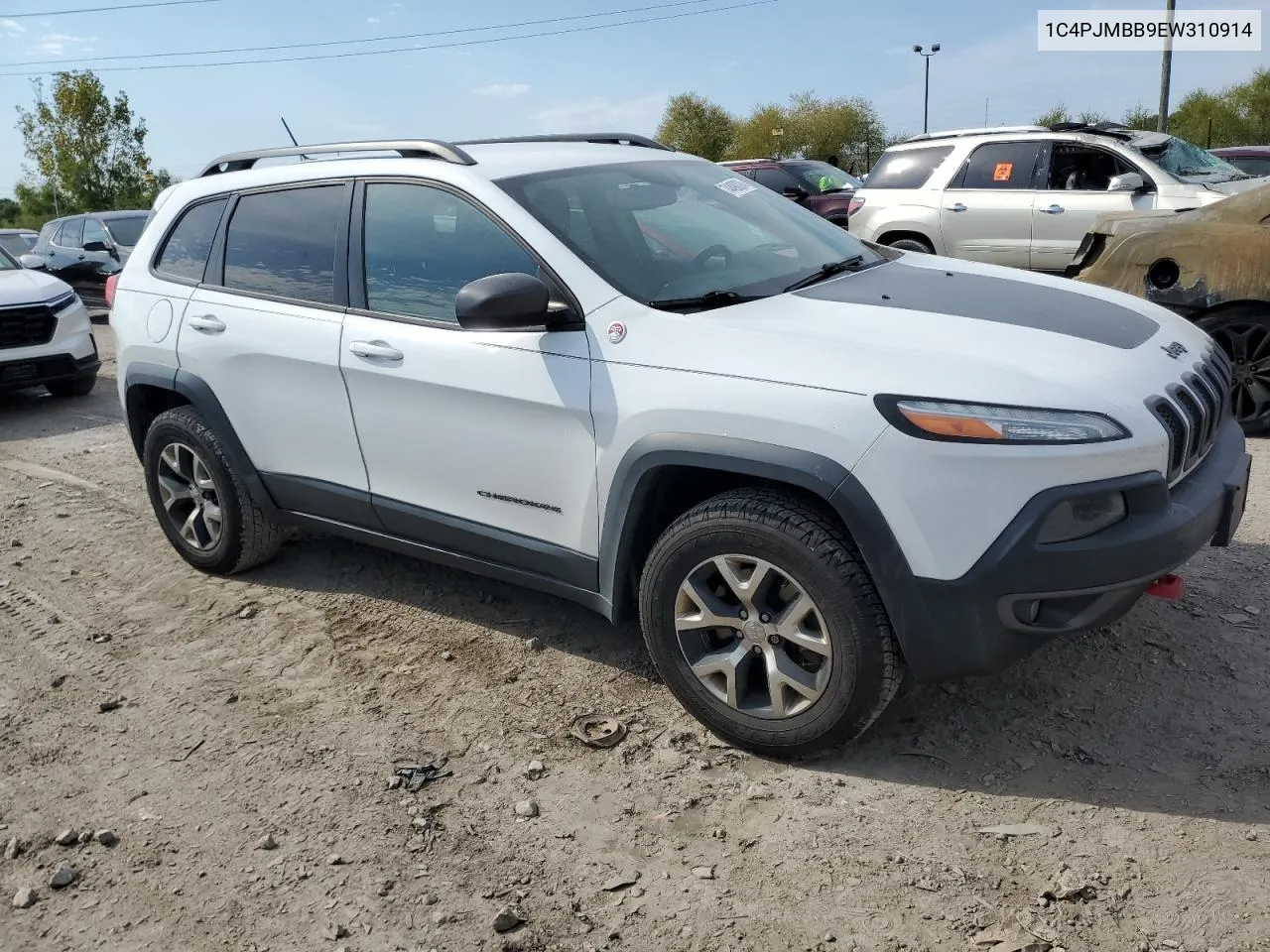 2014 Jeep Cherokee Trailhawk VIN: 1C4PJMBB9EW310914 Lot: 74490024