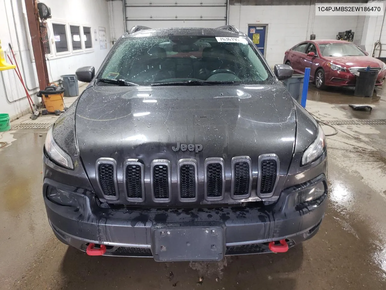 2014 Jeep Cherokee Trailhawk VIN: 1C4PJMBS2EW186470 Lot: 76361954