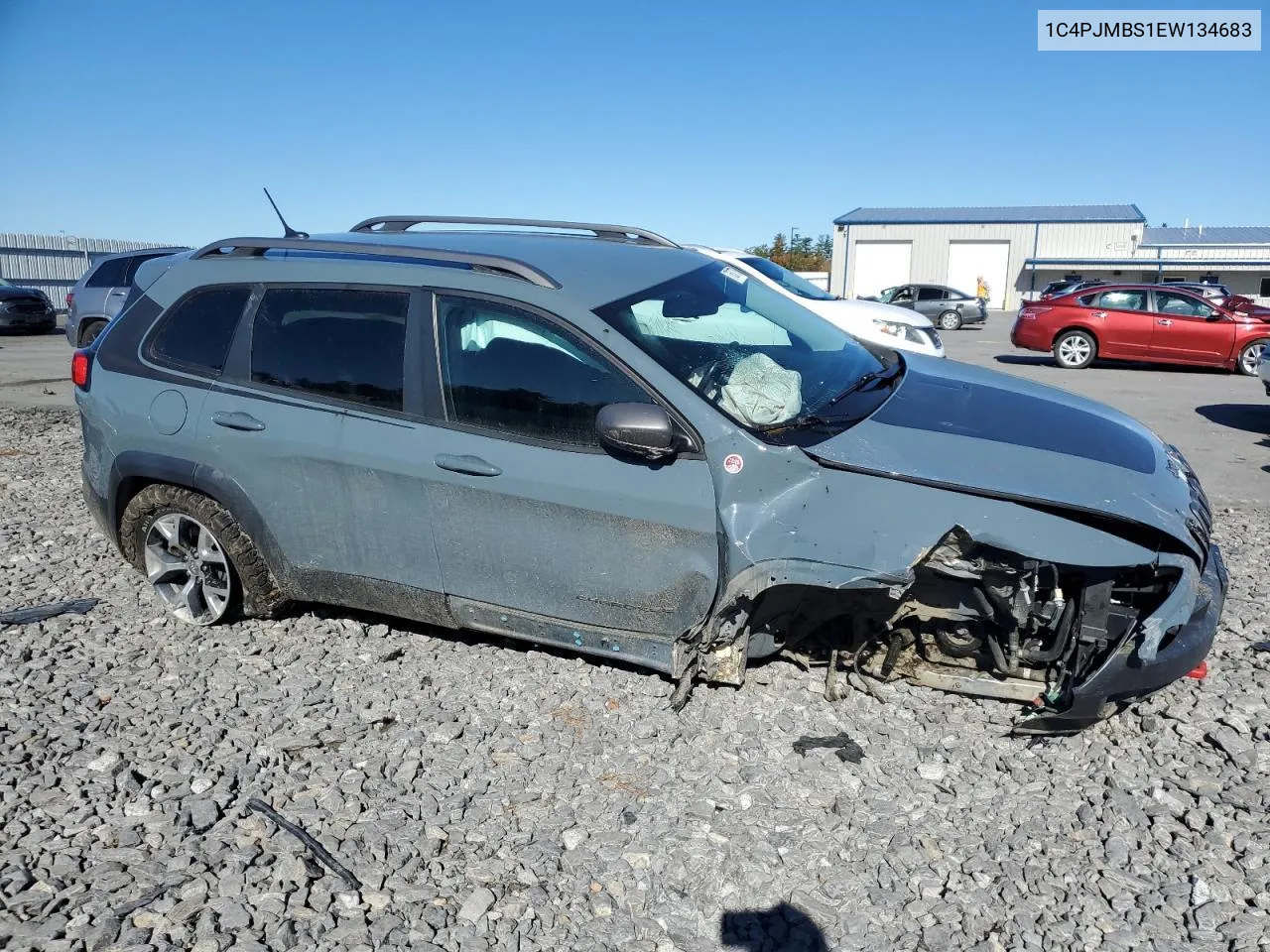 2014 Jeep Cherokee Trailhawk VIN: 1C4PJMBS1EW134683 Lot: 76377954