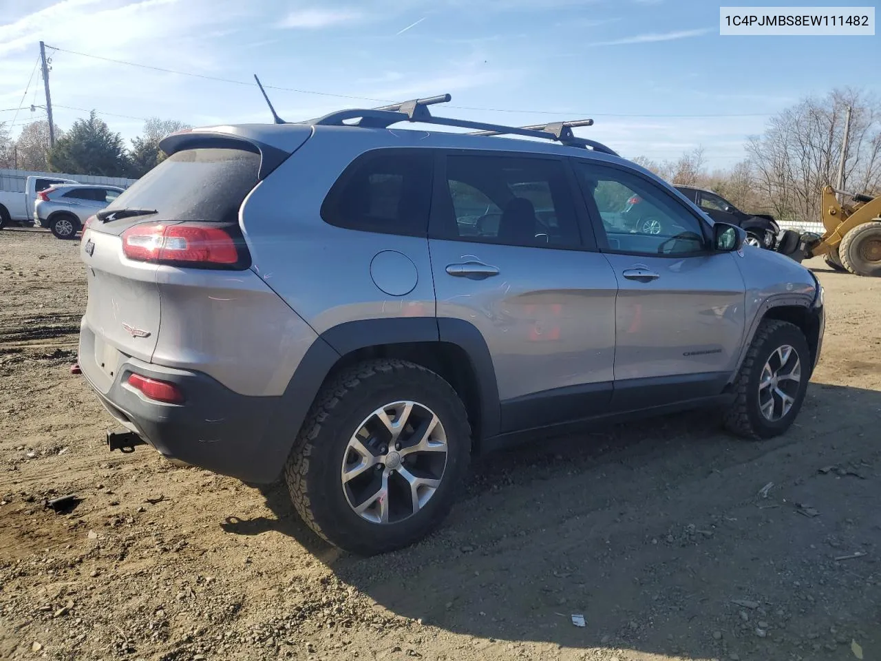 2014 Jeep Cherokee Trailhawk VIN: 1C4PJMBS8EW111482 Lot: 79246324