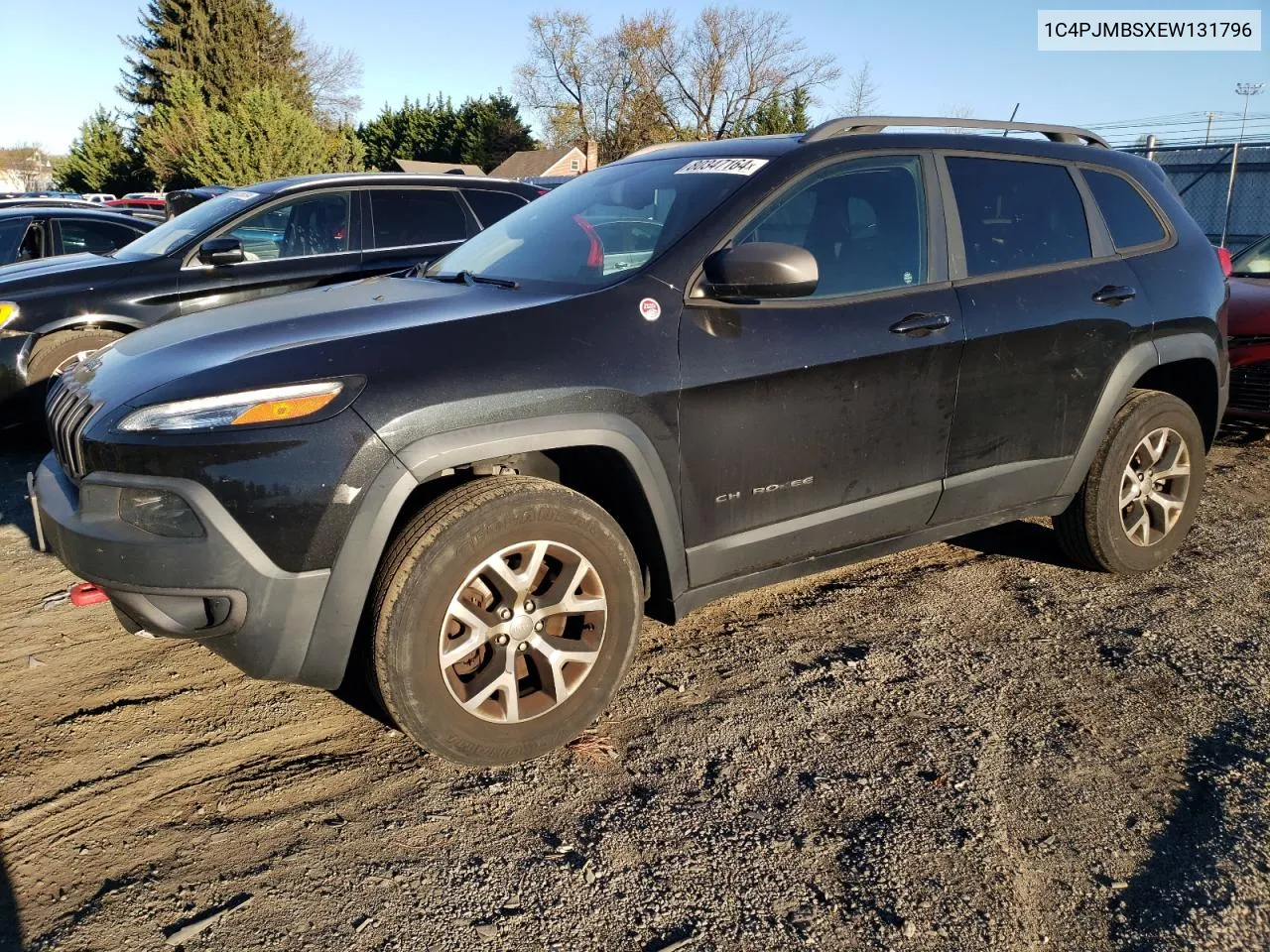 2014 Jeep Cherokee Trailhawk VIN: 1C4PJMBSXEW131796 Lot: 80347164