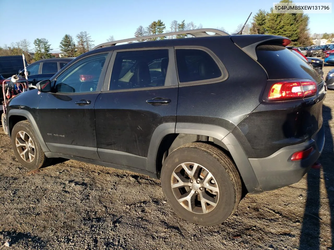 2014 Jeep Cherokee Trailhawk VIN: 1C4PJMBSXEW131796 Lot: 80347164