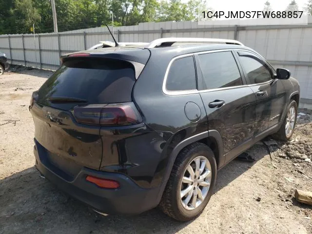 1C4PJMDS7FW688857 2015 Jeep Cherokee Limited