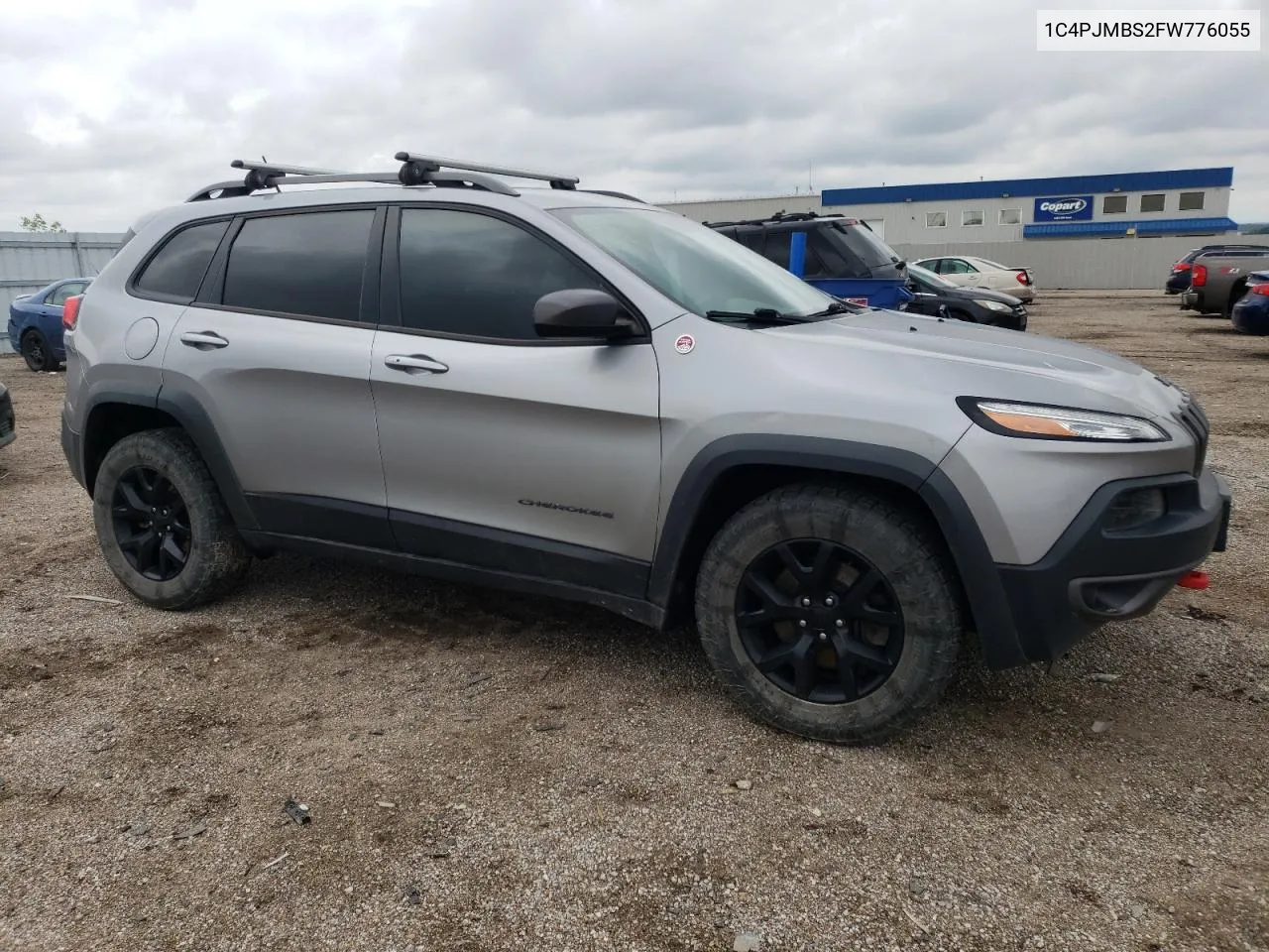 2015 Jeep Cherokee Trailhawk VIN: 1C4PJMBS2FW776055 Lot: 57324974