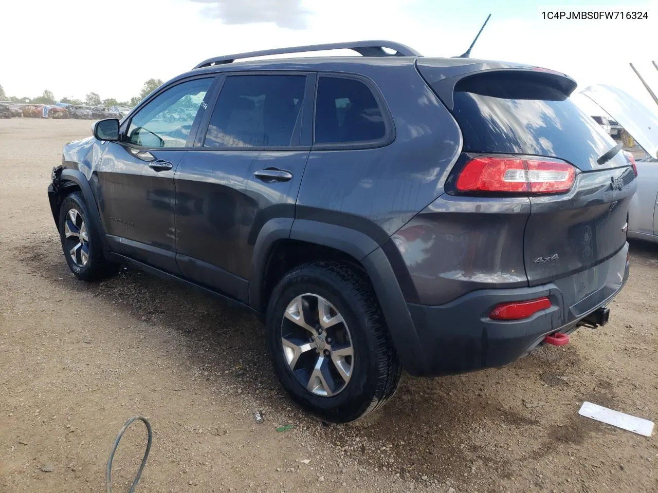 1C4PJMBS0FW716324 2015 Jeep Cherokee Trailhawk