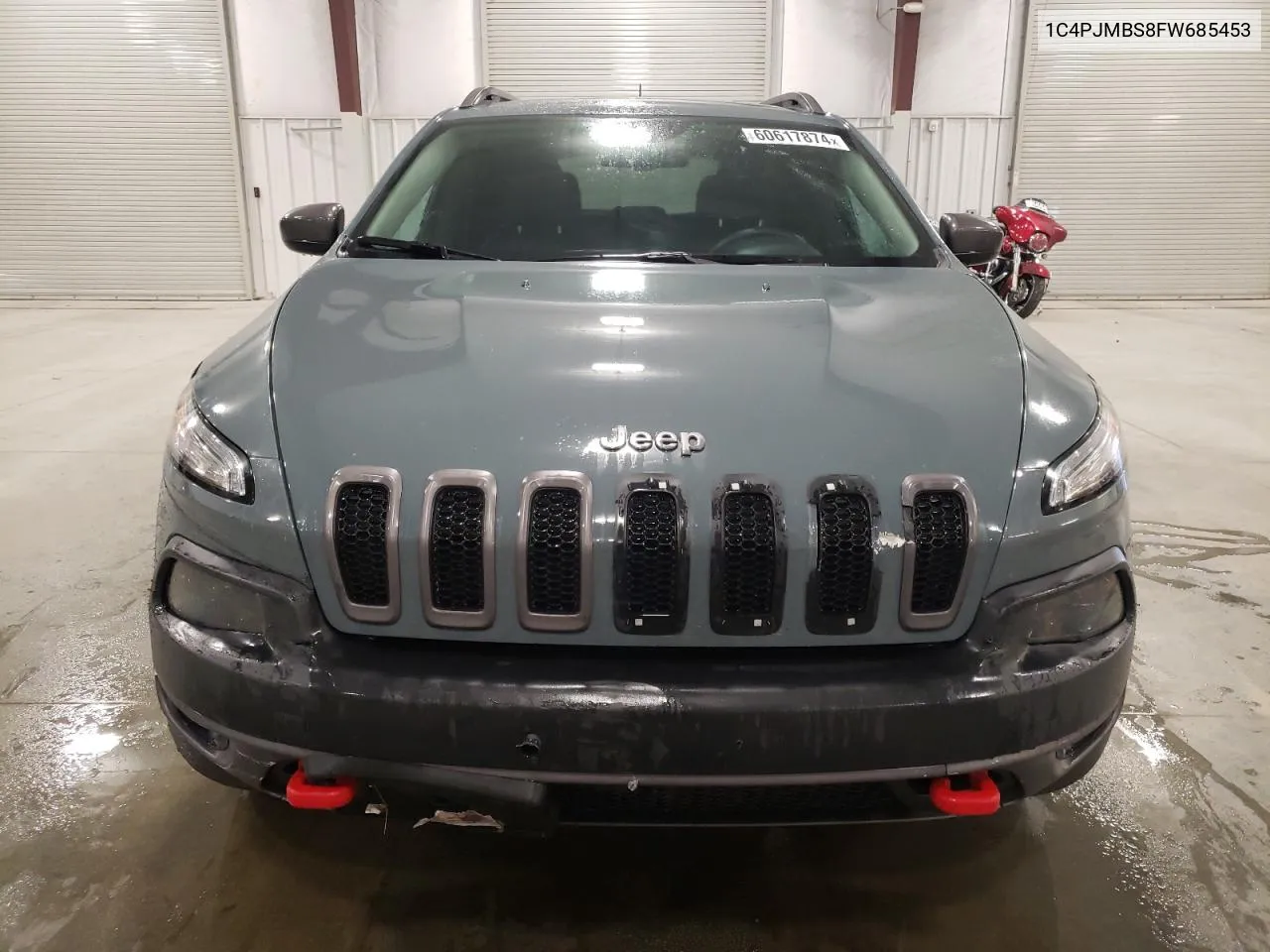 2015 Jeep Cherokee Trailhawk VIN: 1C4PJMBS8FW685453 Lot: 60617874