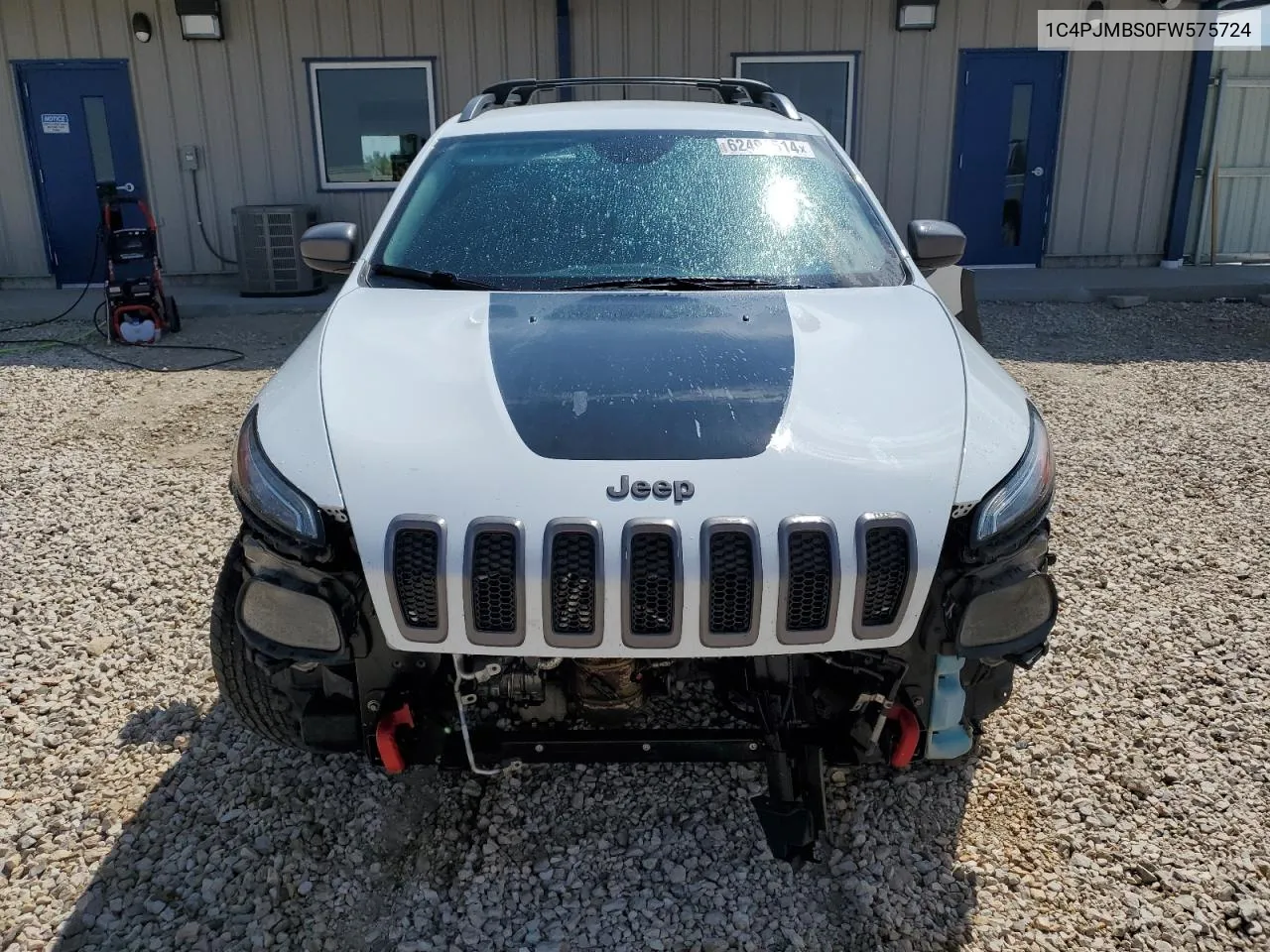 2015 Jeep Cherokee Trailhawk VIN: 1C4PJMBS0FW575724 Lot: 62494514