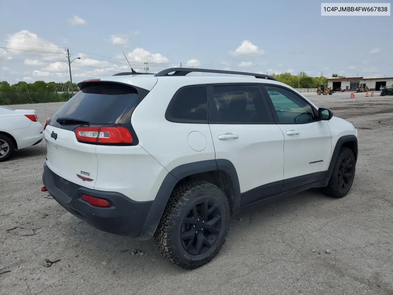 1C4PJMBB4FW667838 2015 Jeep Cherokee Trailhawk