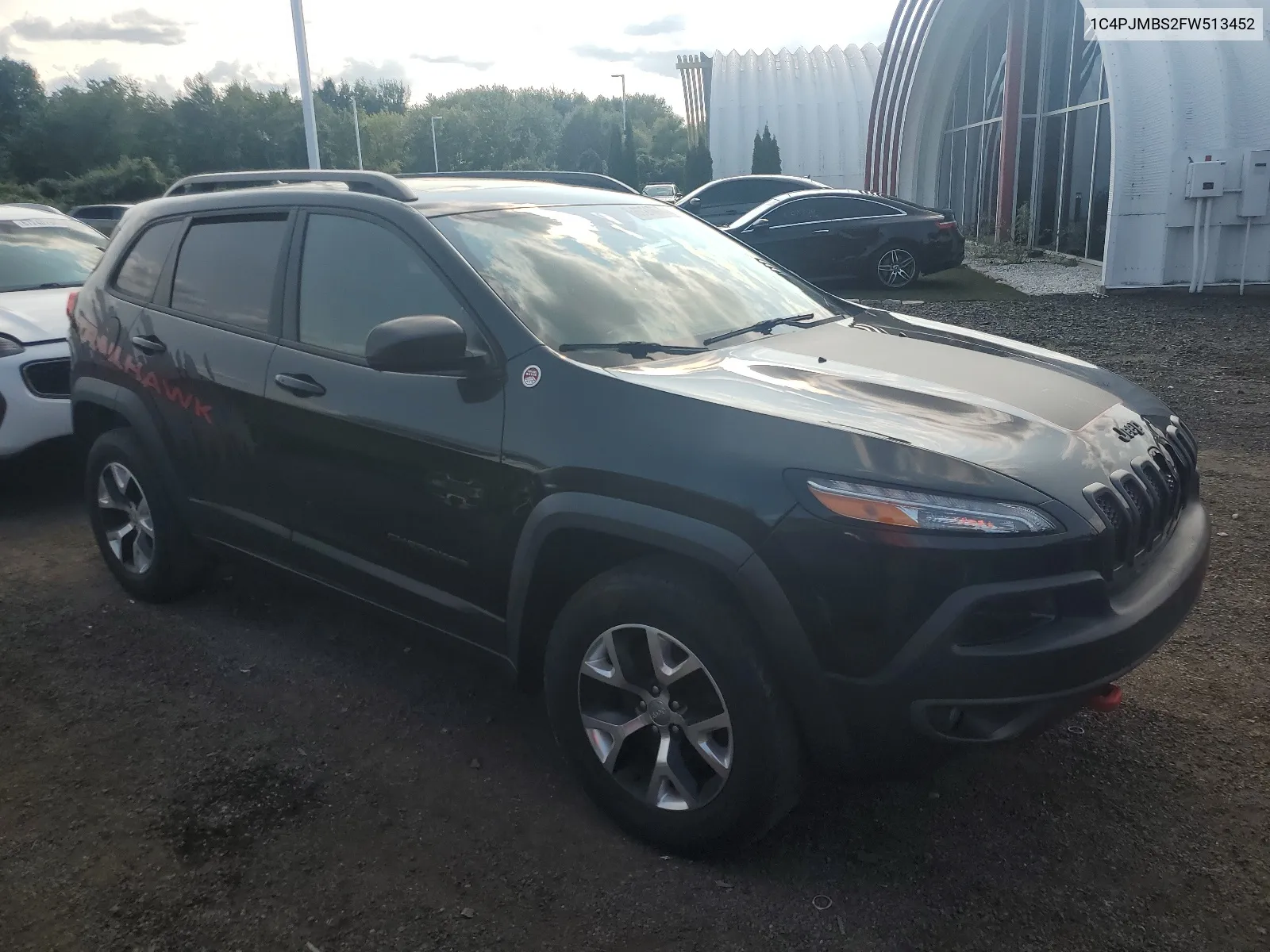 2015 Jeep Cherokee Trailhawk VIN: 1C4PJMBS2FW513452 Lot: 67240974