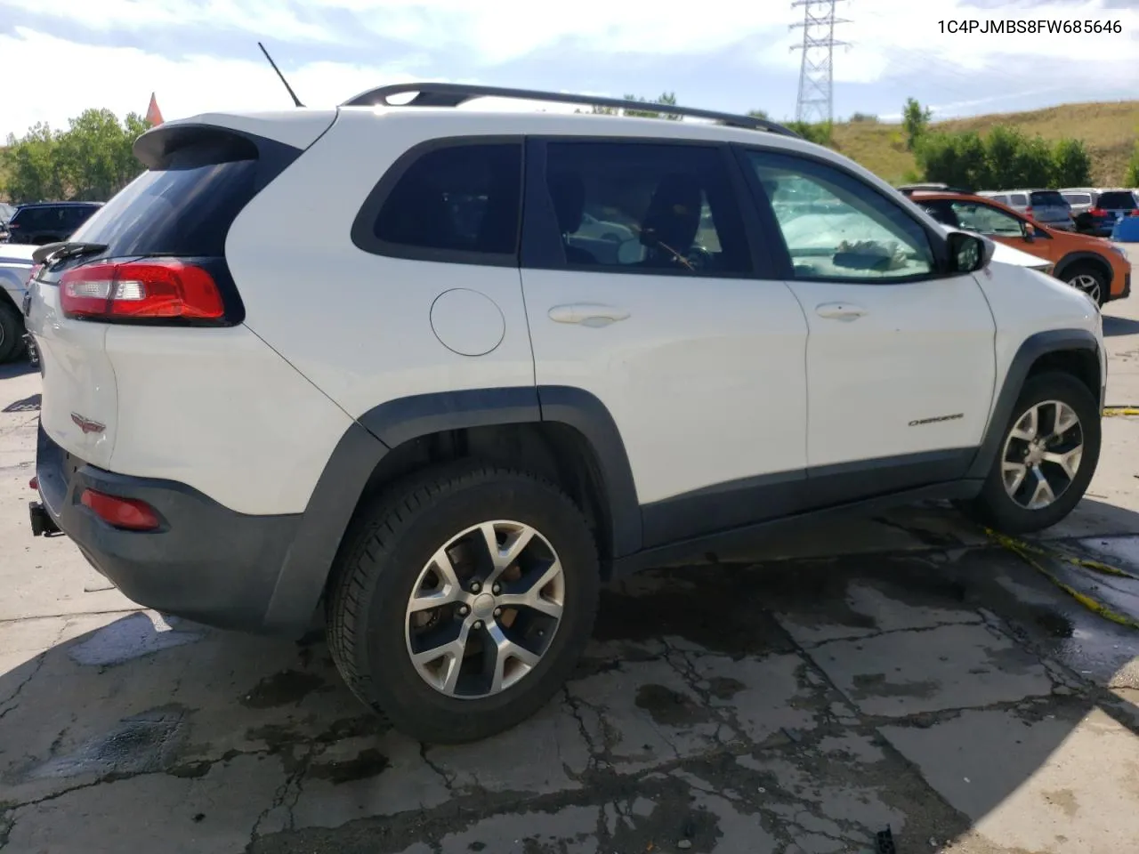 2015 Jeep Cherokee Trailhawk VIN: 1C4PJMBS8FW685646 Lot: 69411624