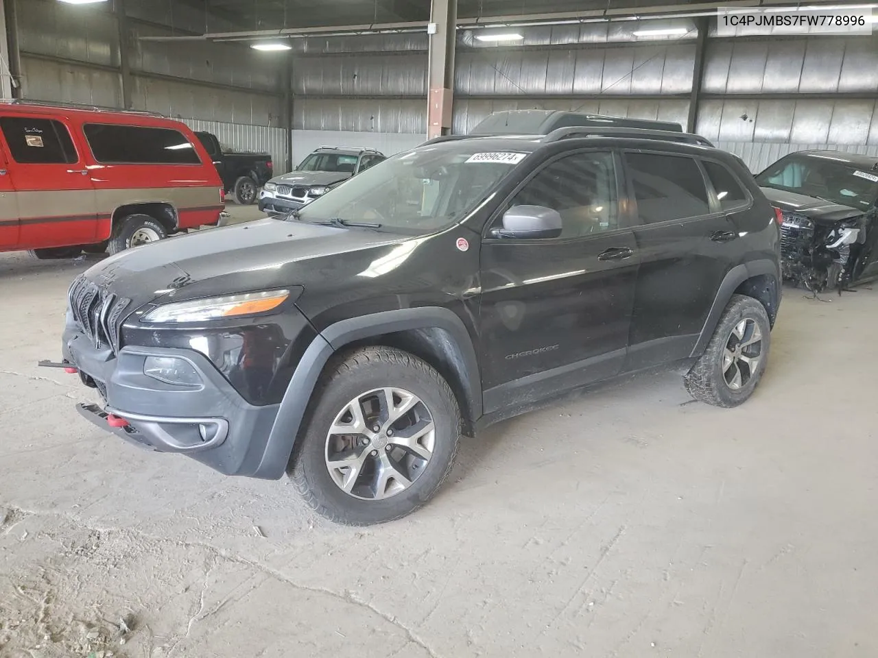 1C4PJMBS7FW778996 2015 Jeep Cherokee Trailhawk