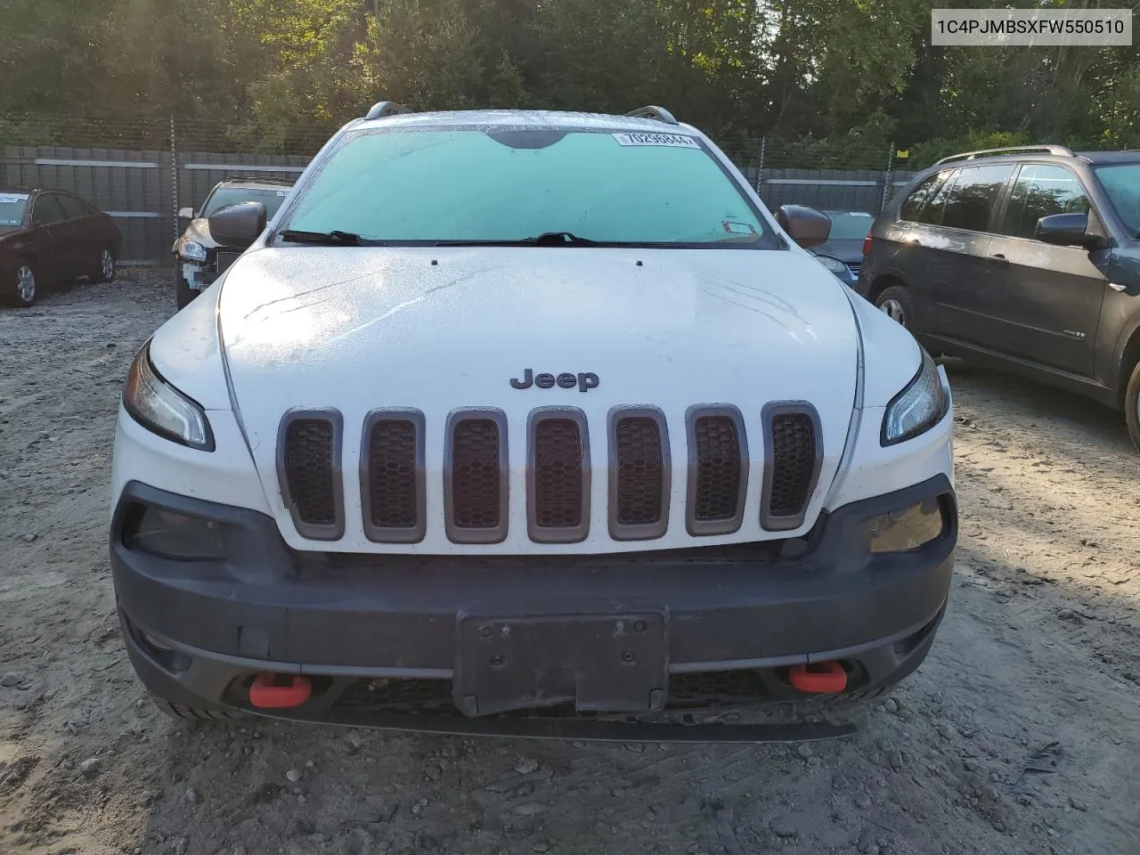 1C4PJMBSXFW550510 2015 Jeep Cherokee Trailhawk