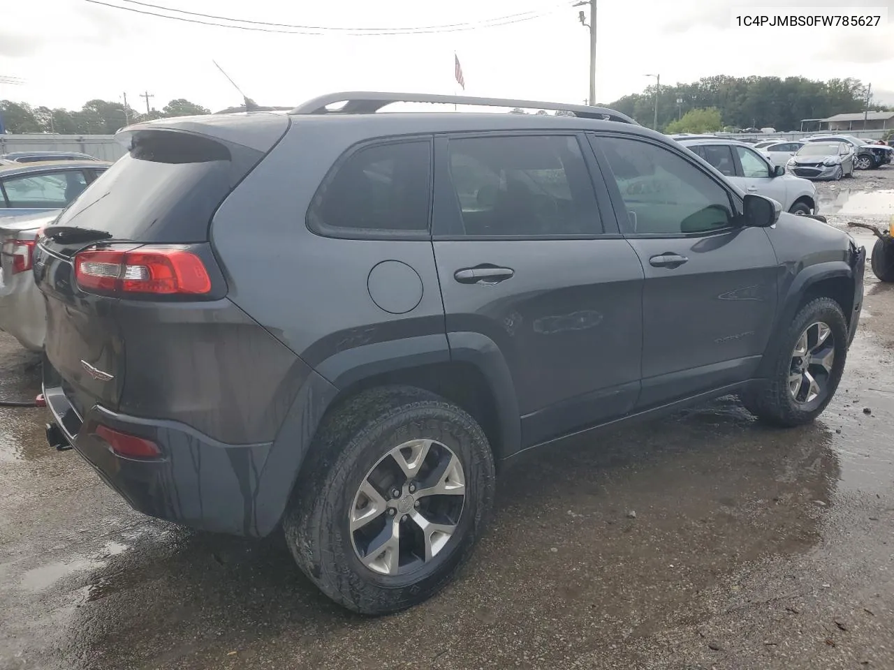 2015 Jeep Cherokee Trailhawk VIN: 1C4PJMBS0FW785627 Lot: 71215854