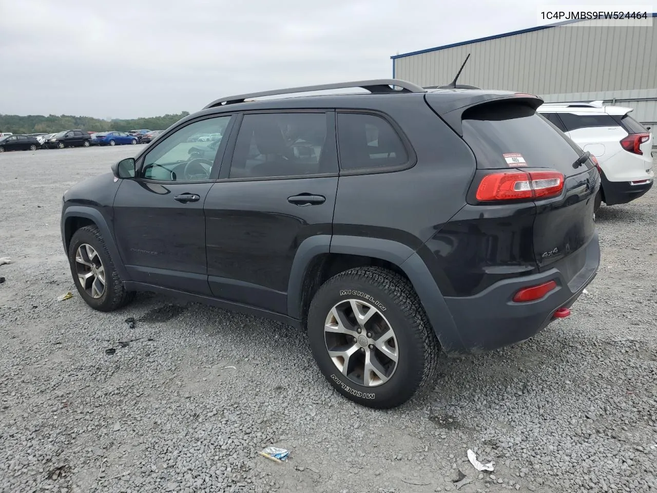 1C4PJMBS9FW524464 2015 Jeep Cherokee Trailhawk