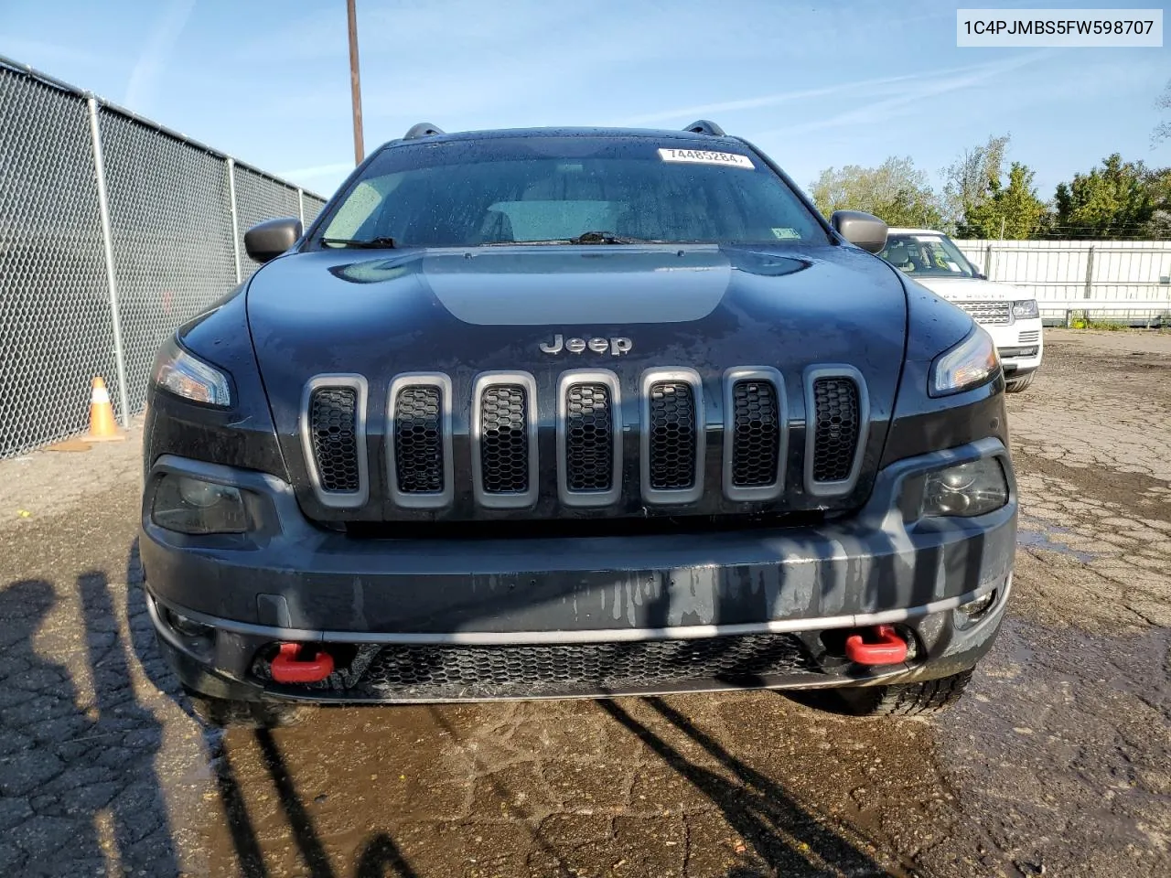 2015 Jeep Cherokee Trailhawk VIN: 1C4PJMBS5FW598707 Lot: 74485284