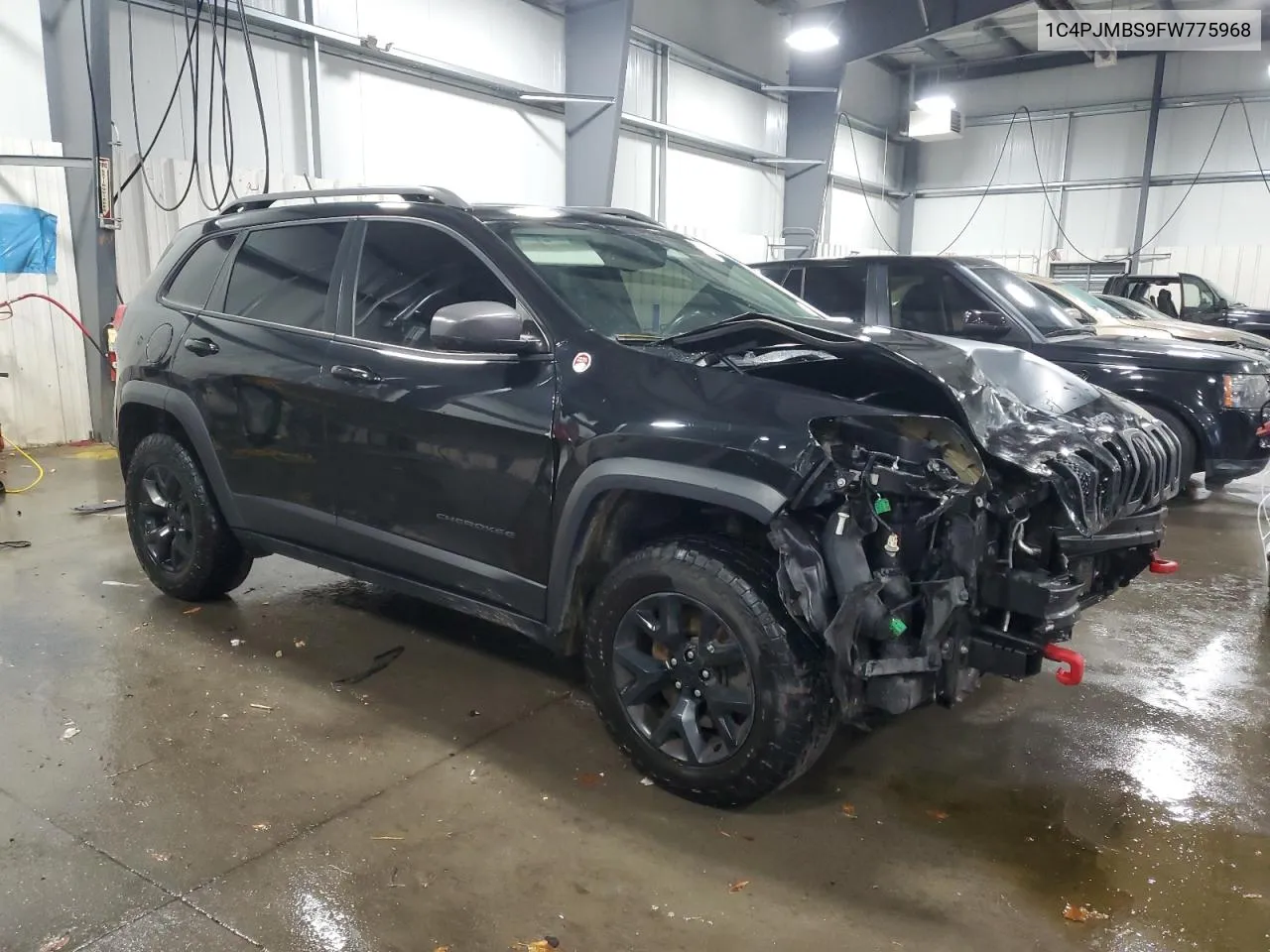 2015 Jeep Cherokee Trailhawk VIN: 1C4PJMBS9FW775968 Lot: 76944314