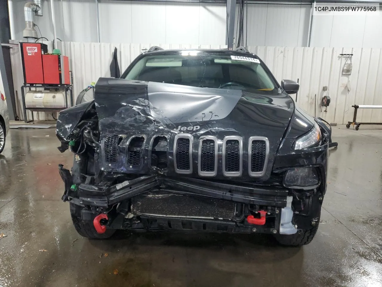 2015 Jeep Cherokee Trailhawk VIN: 1C4PJMBS9FW775968 Lot: 76944314