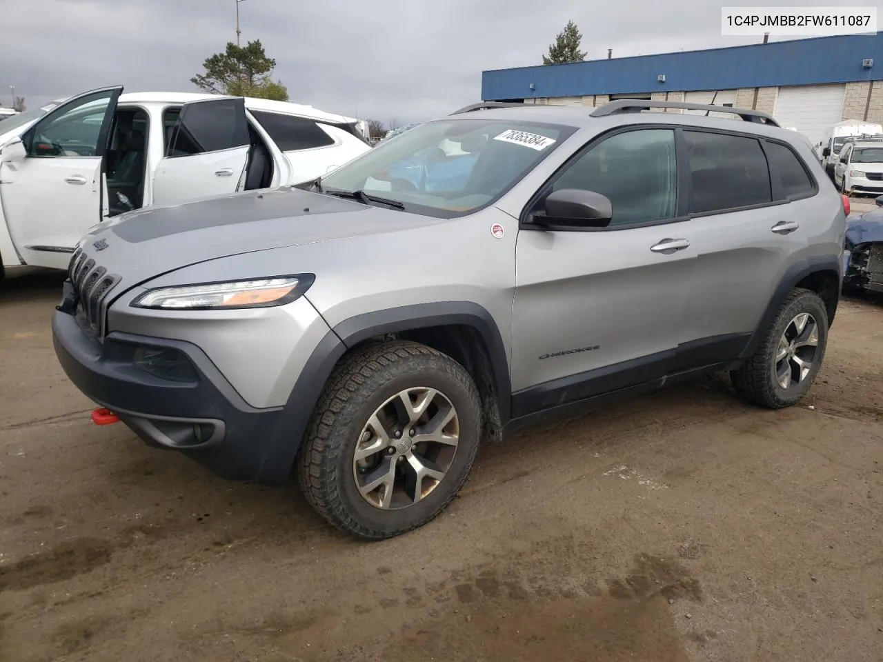 2015 Jeep Cherokee Trailhawk VIN: 1C4PJMBB2FW611087 Lot: 78365384