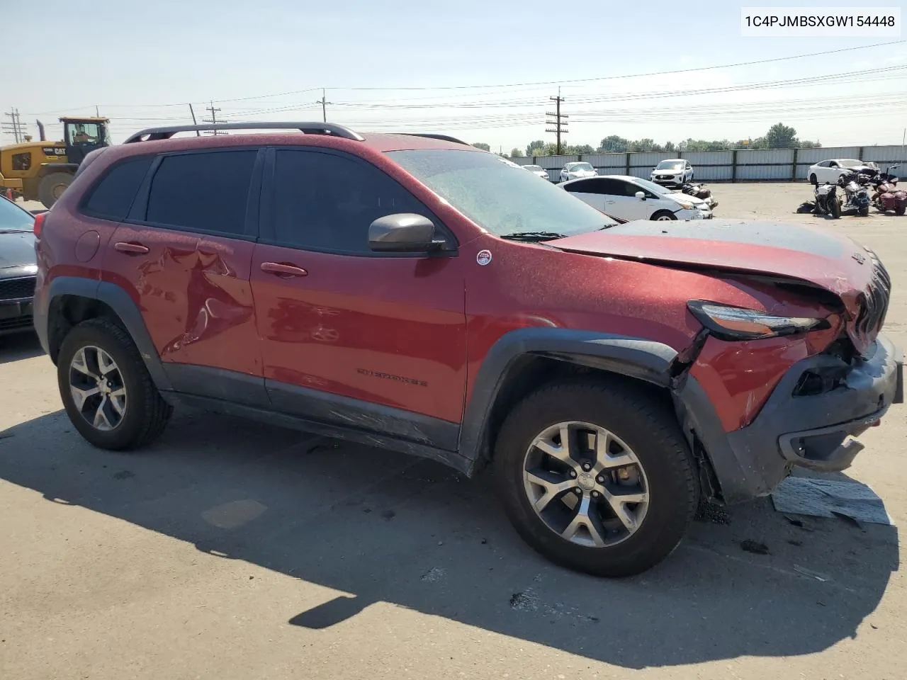 1C4PJMBSXGW154448 2016 Jeep Cherokee Trailhawk