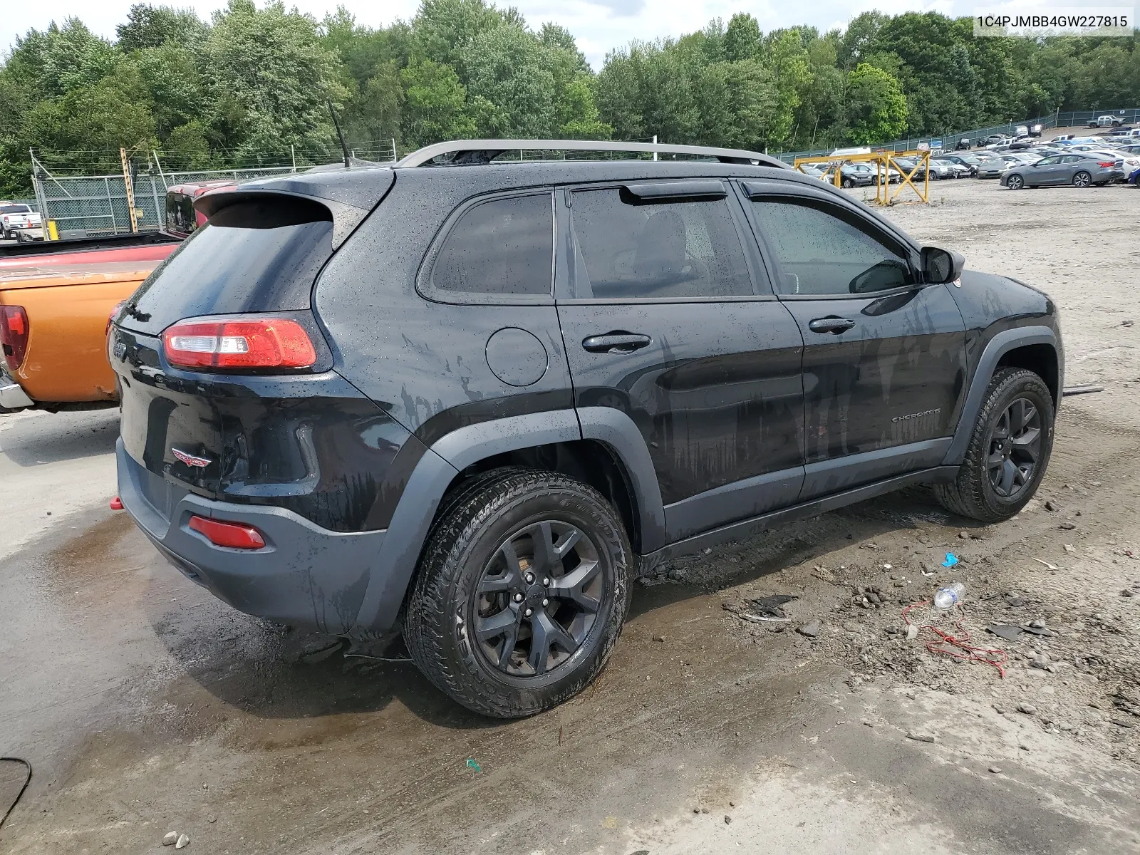 2016 Jeep Cherokee Trailhawk VIN: 1C4PJMBB4GW227815 Lot: 65449274