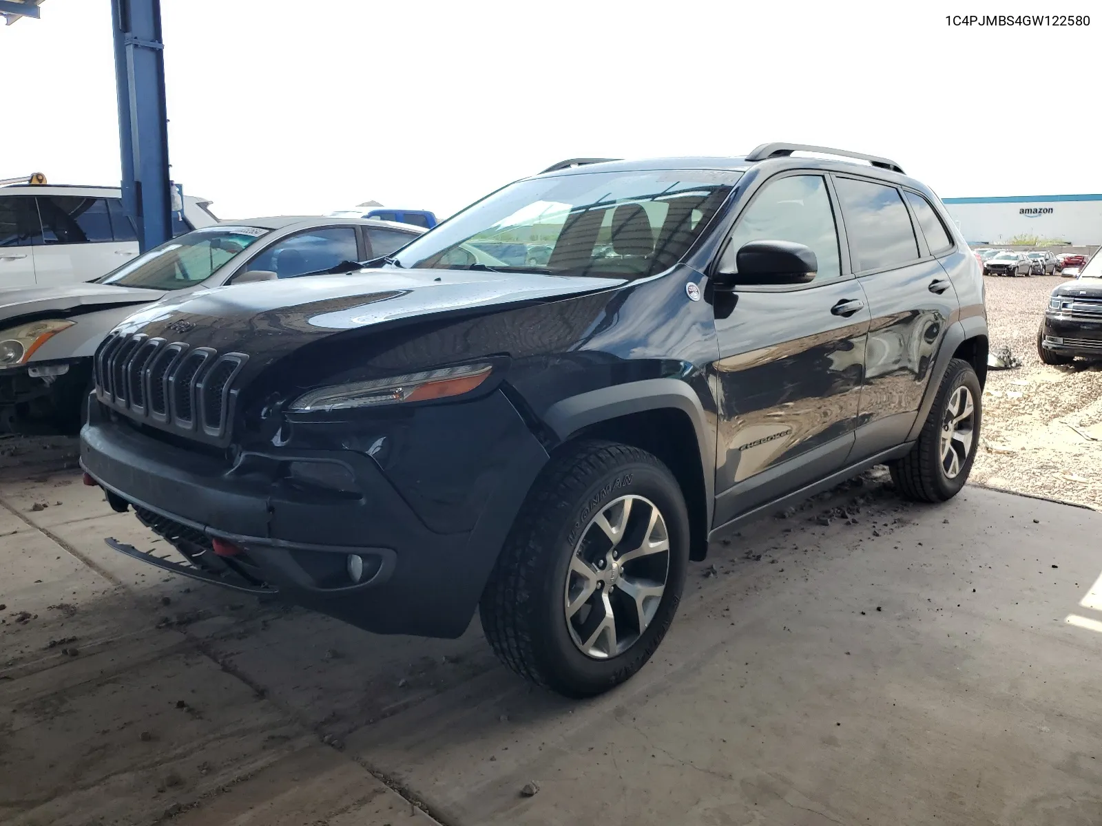 2016 Jeep Cherokee Trailhawk VIN: 1C4PJMBS4GW122580 Lot: 66625634