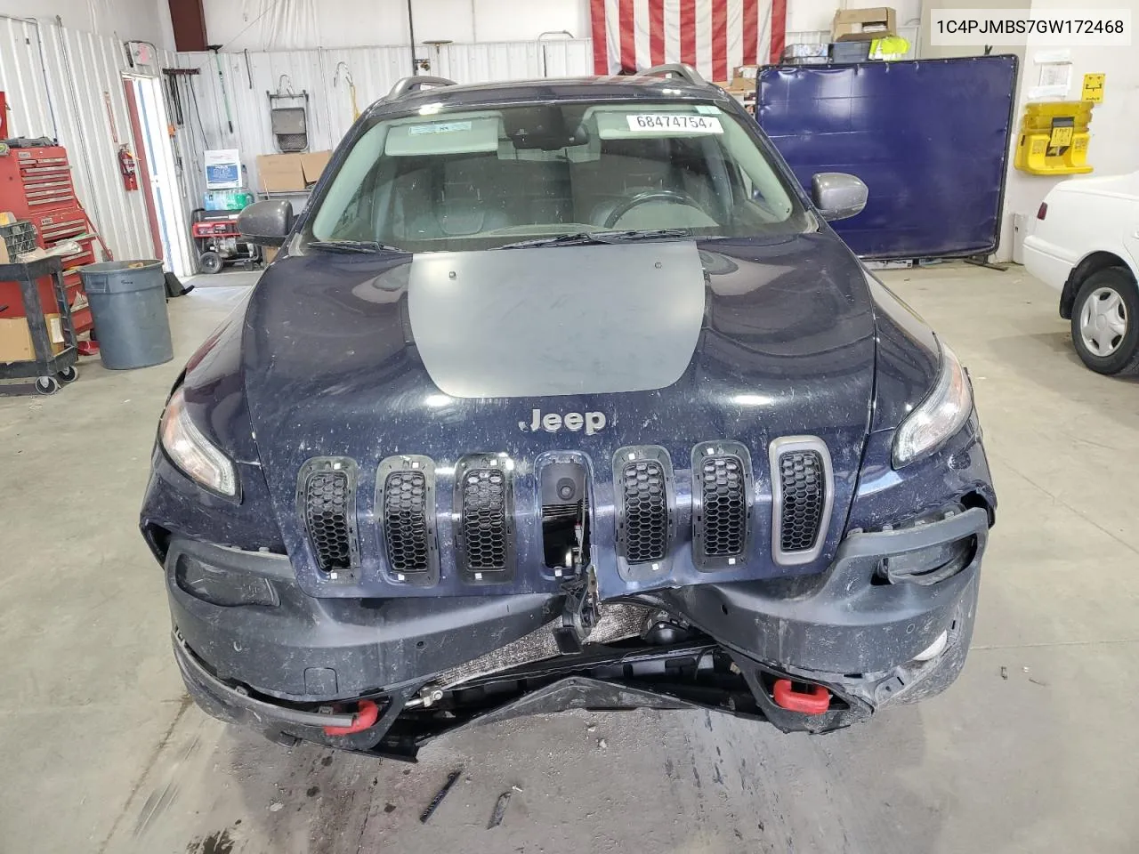 1C4PJMBS7GW172468 2016 Jeep Cherokee Trailhawk