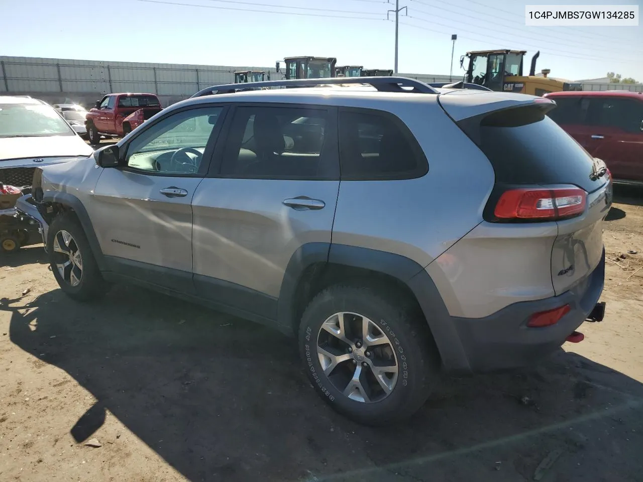 1C4PJMBS7GW134285 2016 Jeep Cherokee Trailhawk