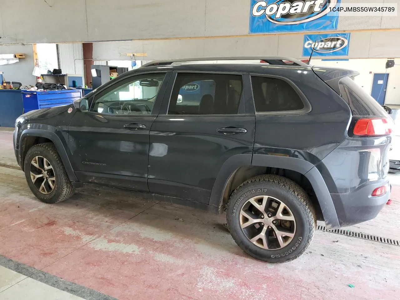 1C4PJMBS5GW345789 2016 Jeep Cherokee Trailhawk