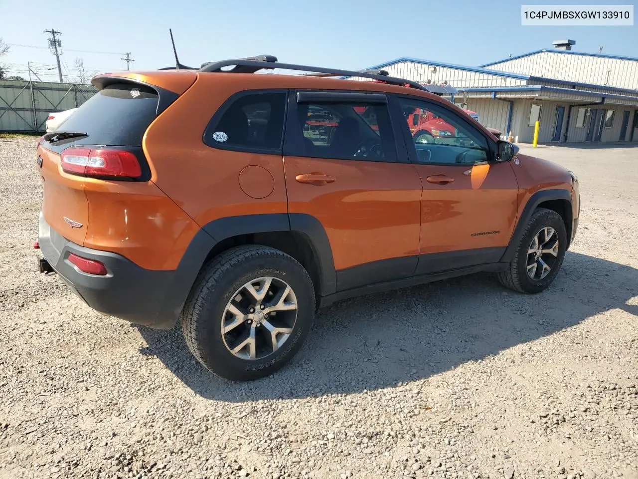 1C4PJMBSXGW133910 2016 Jeep Cherokee Trailhawk